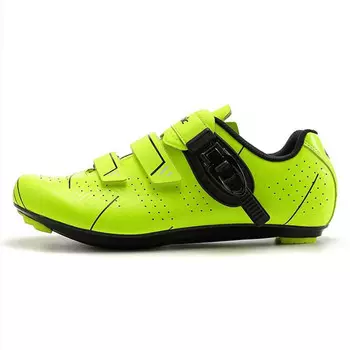 Велообувь SANTIC Road Cross Border Palladium, размер 42, ярко-зеленый