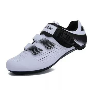 Велообувь SANTIC Road Long March Palladium, размер 40, белый