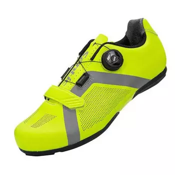 Велообувь SANTIC Unlock Apollo, размер 43, ярко-зеленый