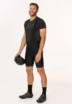 Велошорты ENDURANCE "Горск В2" с практичными лямками, черный