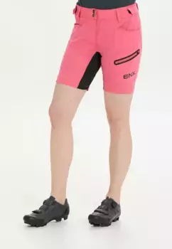 Велошорты ENDURANCE "Jamilla W 2 in 1 Shorts" со съемными внутренними колготками, розовый