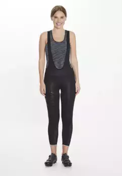 Велошорты ENDURANCE "Jayne Long Windblock Cycling Tights XQL" с функциональной защитой от ветра, черный