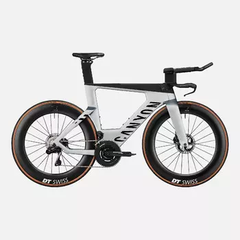 Велосипед Canyon Road Triathlon Speedmax CFR Speedmax CFR Disc Di2, темно-серый