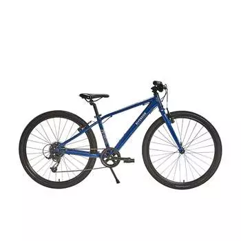 Велосипед детский Decathlon 26 дюймов, 8-скоростной, темно-синий