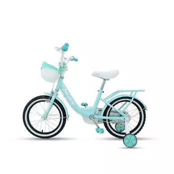 Велосипед детский MAX BIKE Barbie 16", зеленый
