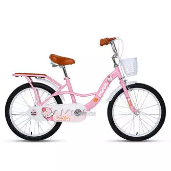 Велосипед детский MAX BIKE Bella 5 20", розовый/белый