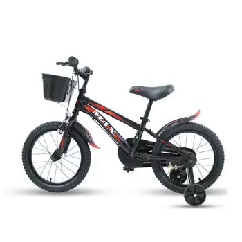 Велосипед детский MAX BIKE Leo 16", черный