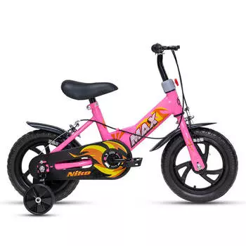 Велосипед детский MAX BIKE Niko 12", розовый
