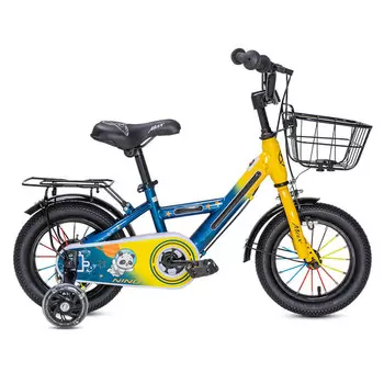 Велосипед детский MAX BIKE Nino 12", желтый/синий