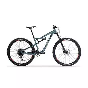 Велосипед горный Decathlon AM100S с дисковым тормозом и подвеской 12-скоростной, серый