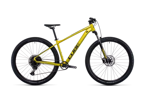 Велосипед хардтейл Cube Analog, flashlimenblack