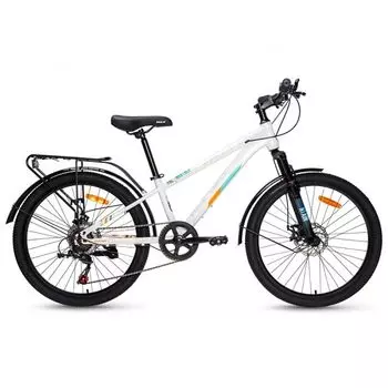 Велосипед повышенной проходимости Mtb Max Bike Hunter, 24", белый