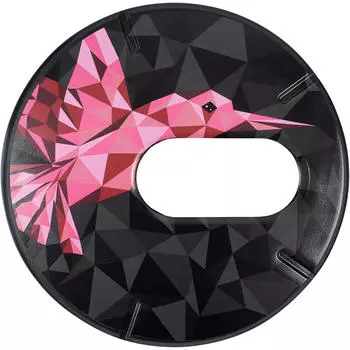 Велосипед с защитой цепи 20 дюймов оригинал 500 черный BTWIN, черный розовый