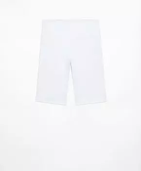 Велосипедки Oysho Comfortlux High Rise 24 cm Cycle, белый