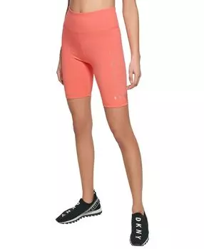 Велосипедки со стразами и логотипом DKNY