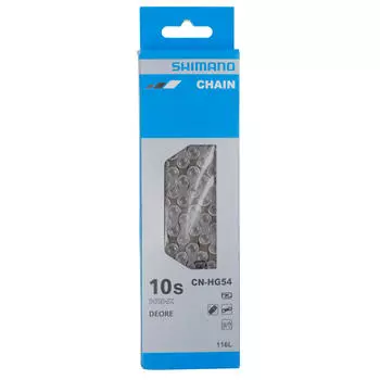 Велосипедная цепь Shimano CN-HG54 10-скоростная 116 звеньев