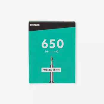 Велосипедная камера 650x28-42 - Presta Decathlon