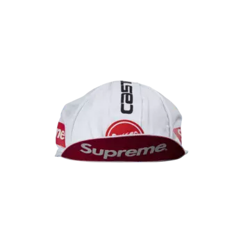 Велосипедная кепка Supreme Castelli Белая