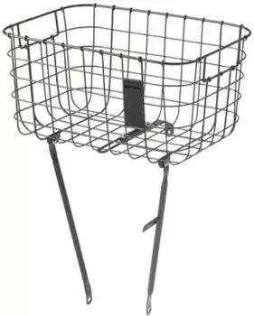 Велосипедная корзина Basil "Корзина на переднее колесо Basil "Robin"", черный