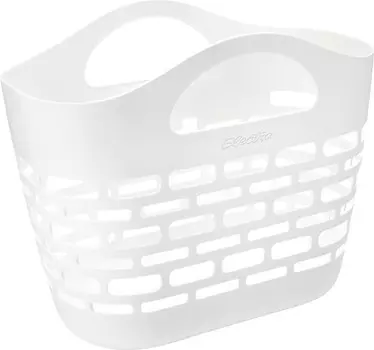 Велосипедная корзина Plasket Electra, белый