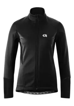 Велосипедная куртка Gonso "FURIANI", женская куртка из софтшелла, ветровка, дышащая и водоотталкивающая, черный