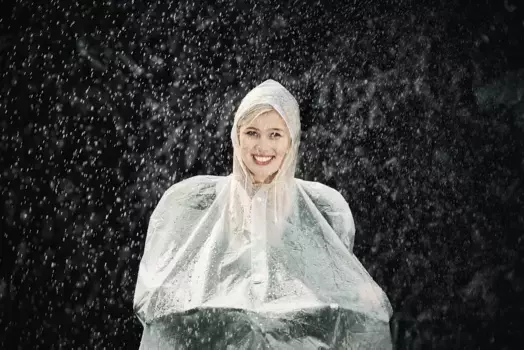 Велосипедная куртка Prophete "велосипедный дождевик", цвет Transparent