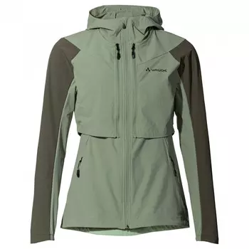 Велосипедная куртка Vaude Women's Moab Zip Off, цвет Willow Green