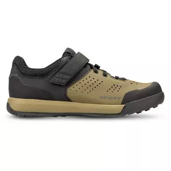 Велосипедная обувь Scott MTB SHR Alp Lace Strap, цвет Black/Fir Green