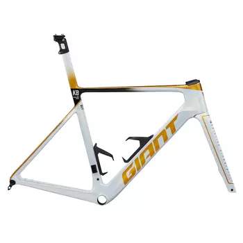 Велосипедная рама Giant Propel Advanced SL Rainbow White, размер XS, белый