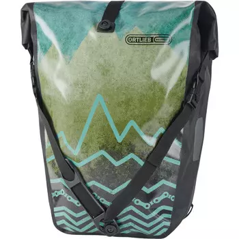 Велосипедная сумка с дизайном Back-Roller Ortlieb, зеленый
