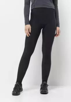 Велосипедные брюки Jack Wolfskin "MOROBBIA TIGHTS W", черный