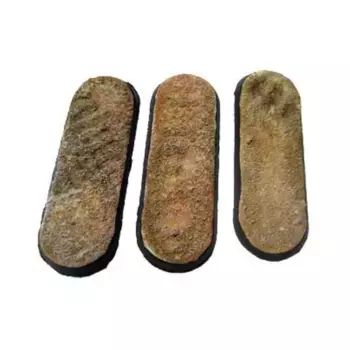 Велосипедные/кавалерийские скошенные основания 25x70 мм № 2 – Desert Wasteland, Miniature Bases - Desert Wastelands