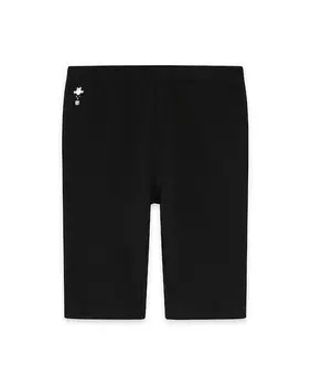 Велосипедные леггинсы для девочек из однотонной ткани Canada House, черный