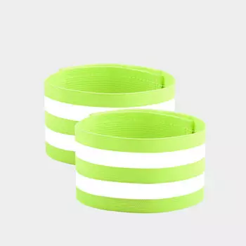 Велосипедные леггинсы Kuang-Chi Ремни для ног Ремни для ног со свернутыми штанинами Артефактный зажим - [Упаковка из 4 пар] Зеленый