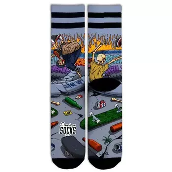 Велосипедные носки American Socks, серый