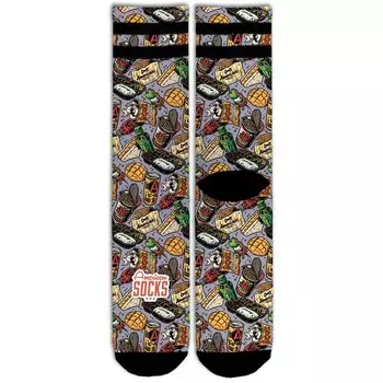 Велосипедные носки American Socks, серый