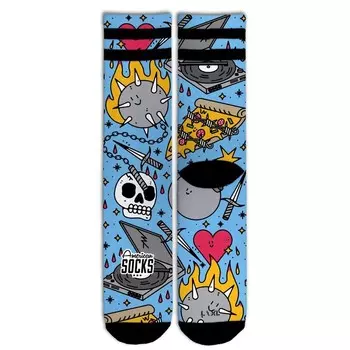 Велосипедные носки American Socks, синий