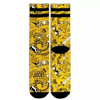 Велосипедные носки American Socks, желтый