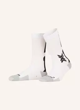 Велосипедные носки bike perform crew X-SOCKS, цвет W003 ARCTIC WHITE/OPAL BLACK