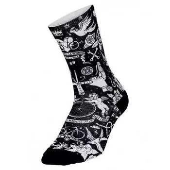 Велосипедные носки Cycology Velo Tattoo