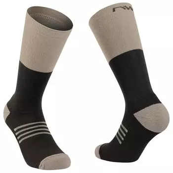 Велосипедные носки Northwave Extreme Pro High Sock, цвет Black/Sand