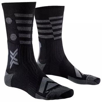 Велосипедные носки X Socks Gravel Perform Merino Crew, цвет Black/Charcoal