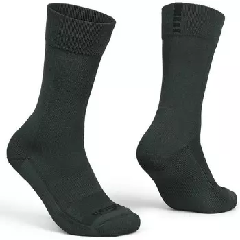 Велосипедные носки зимние Alpine Merino High Cut зеленые GRIPGRAB, цвет gruen