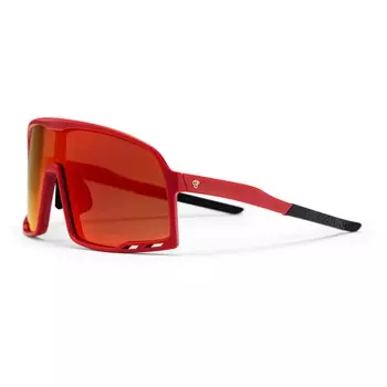 Велосипедные очки Chpo Henrik Mirror Polarized Cat. 3, бордовый