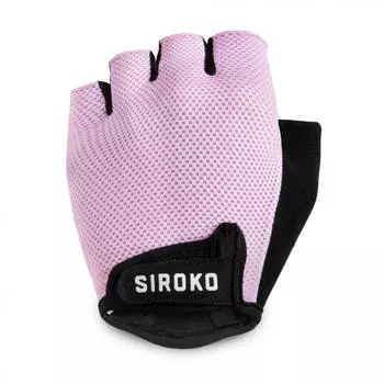 Велосипедные перчатки Aero Pink SIROKO, розовый