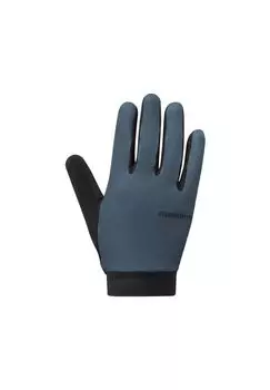 Велосипедные перчатки EXPLORER FF, Серо-голубой SHIMANO, синий