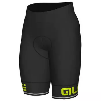 Велосипедные шорты Al Shorts Solid Corsa, цвет Black/Fluo Yellow