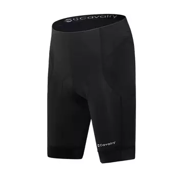 Велосипедные шорты CAVALRY, велосипедный трикотаж, мужские брюки с подушками для горного велосипеда, дорожные велосипедные брюки, оборудование с подушками для сидений, черные M