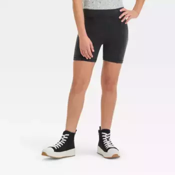 Велосипедные шорты для девочек - художественный класс Art Class, цвет Washed Black