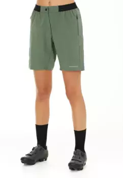 Велосипедные шорты ENDURANCE "Macbeth" с технологией QUICK DRY, зеленый